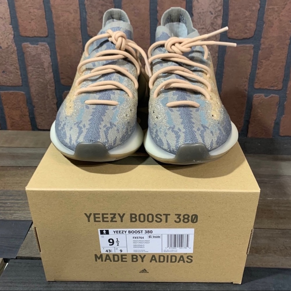 Yeezy 380 boost “mist” colorway